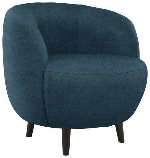 Sessel Looks Xiv - Schwarz/Dunkelblau, Design, Textil (72/72/76cm) - LOOKS by W.Joop