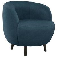 Sessel Looks Xiv - Schwarz/Dunkelblau, Design, Textil (72/72/76cm) - LOOKS by W.Joop