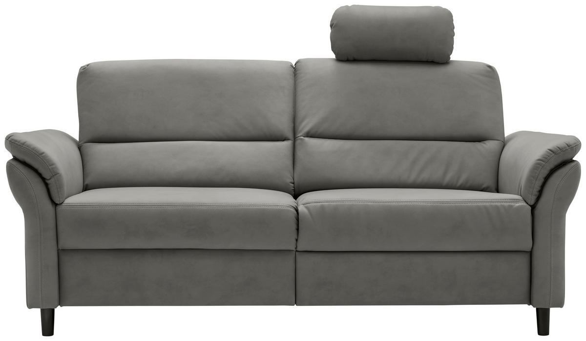 3-Sitzer-Sofa Cavoli, Grau B: - Schwarz/Grau, MODERN, Textil (192/90/89cm) - Livetastic