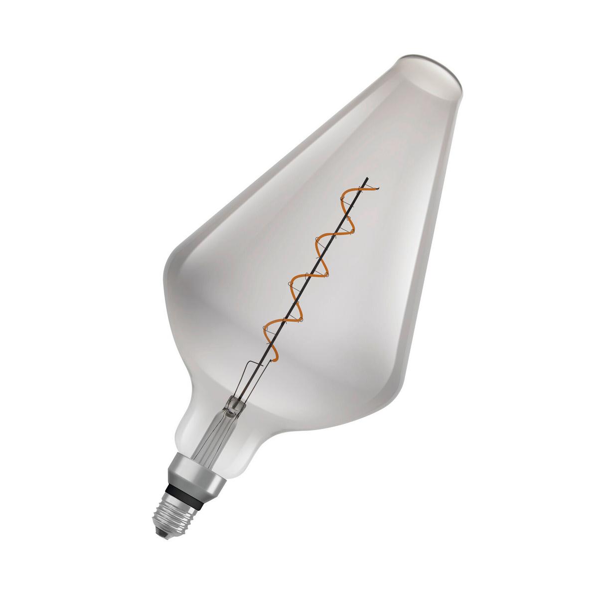 LED-Leuchtmittel Vintage 1906 Led Dim15 4w/1800 - Hellgrau, Basics, Glas (19,3/40cm) - Osram