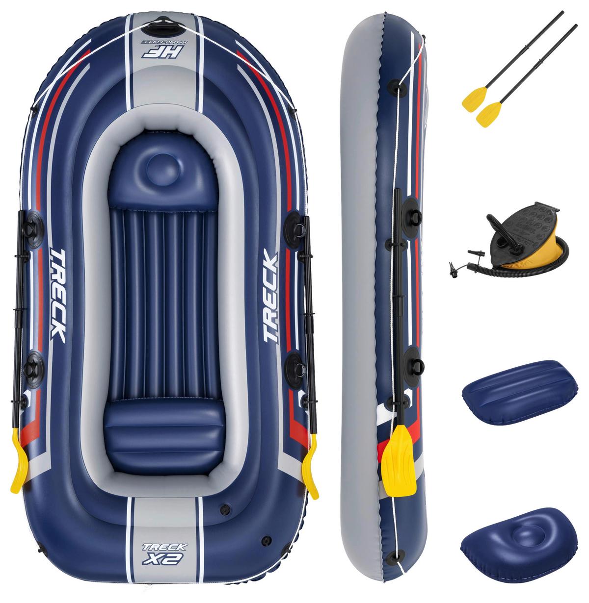Schlauchboot Hydro Force B/H: ca. 255/127 cm - Rot/Weiß, Kunststoff (255/127cm) - Bestway