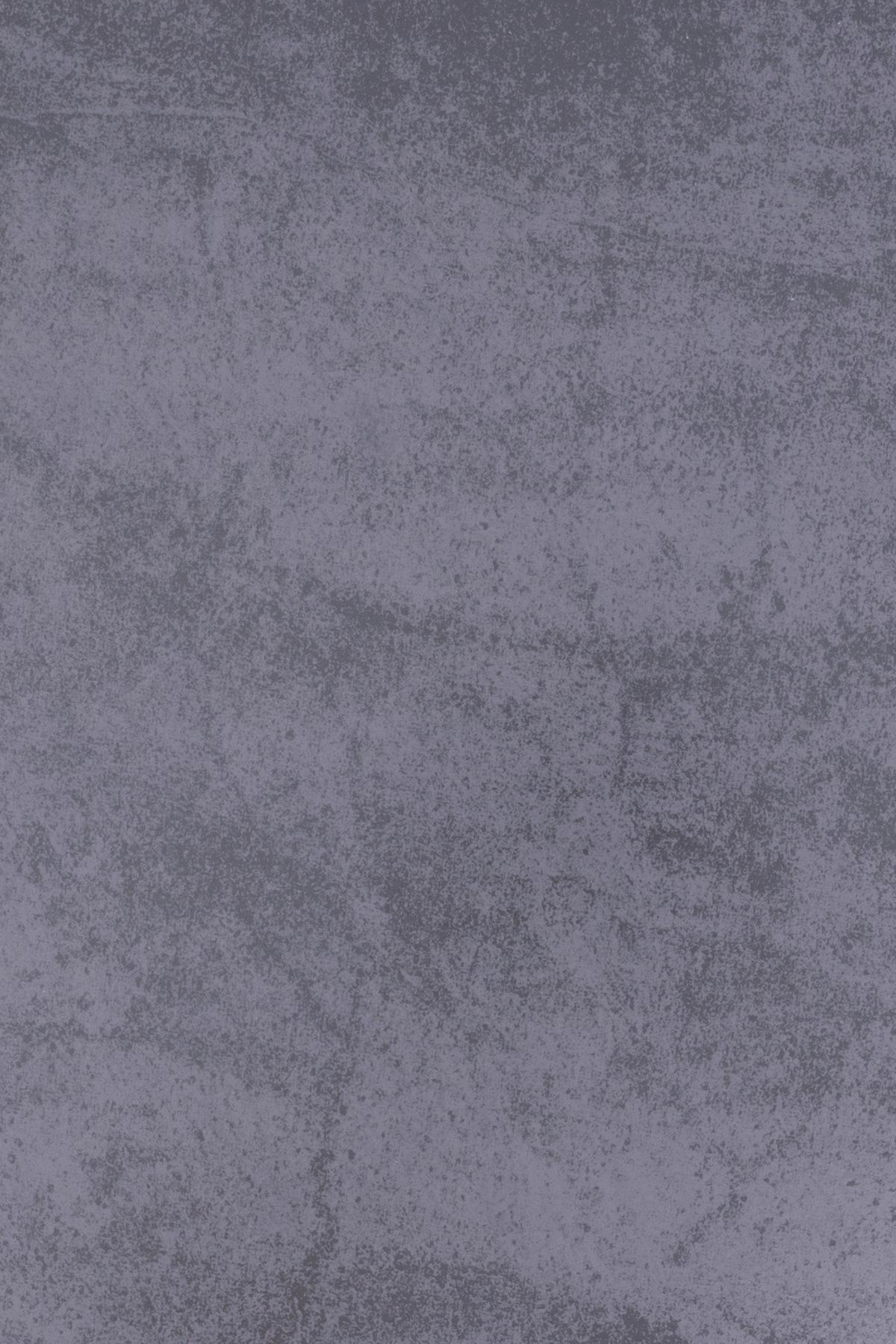 Couchtisch Rund Mit Glasplatte In Zementoptik Anthrazit - Anthrazit/Schwarz, LIFESTYLE, Glas/Metall (80/42cm) - MID.YOU