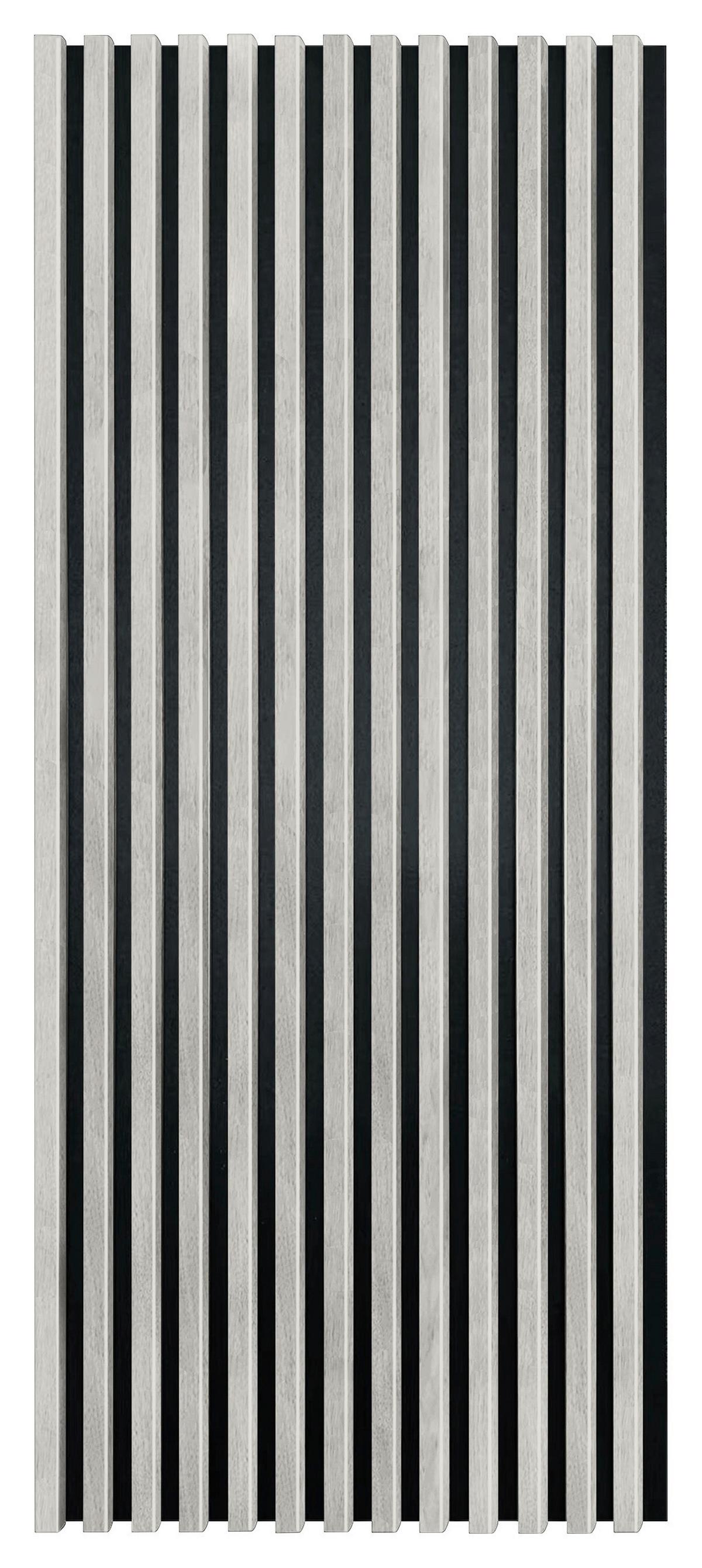 Akustikpaneel Josef - Eichefarben/Weiß, MODERN, Holzwerkstoff/Kunststoff (60/120/2cm)