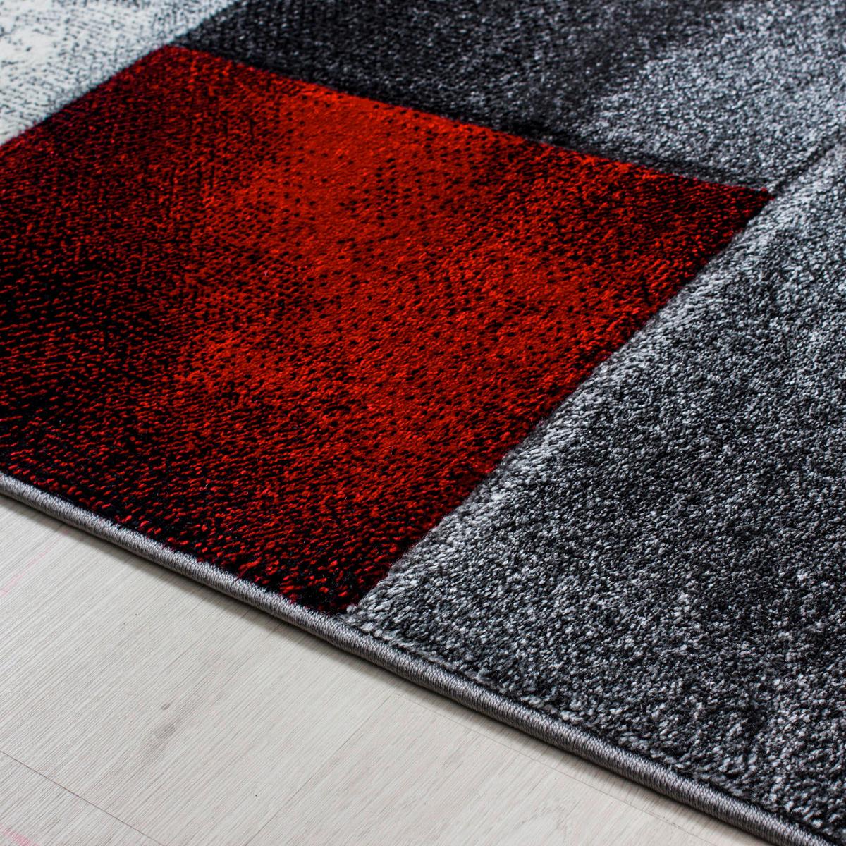 Webteppich Rot Naturfaser Hawaii 120x170 cm - Rot, KONVENTIONELL, Textil (120/170cm)
