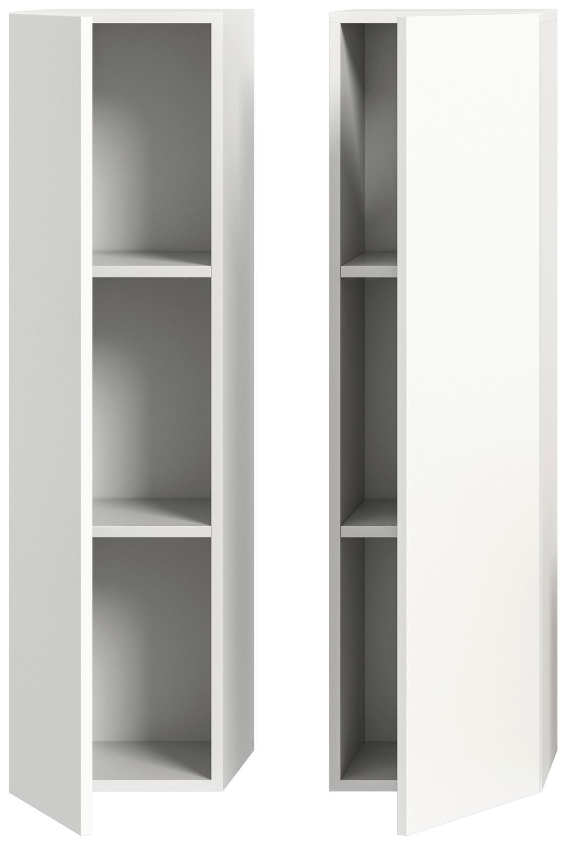 Hängeschrank Tango Weiß B: 110 Cm - Weiß, Design, Holzwerkstoff (110/75/30cm) - MID.YOU