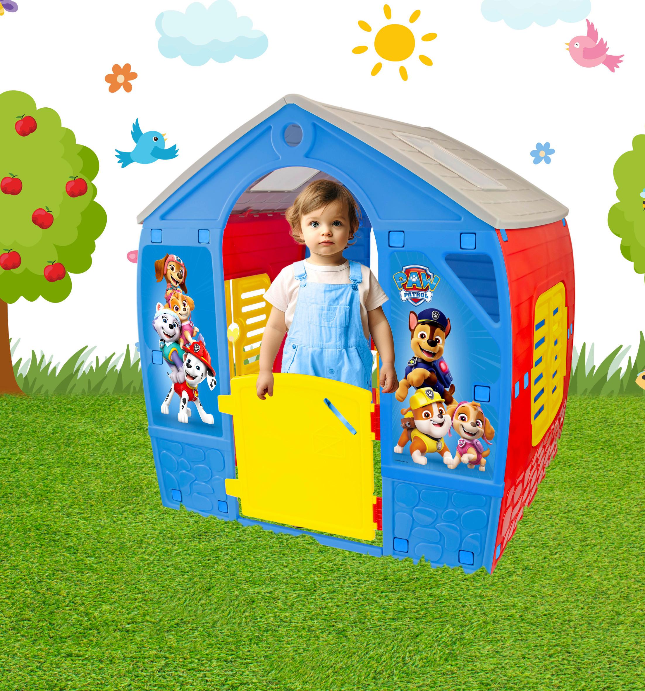 Spielhaus Rubble - Multicolor, KONVENTIONELL, Kunststoff (88/102/108cm)