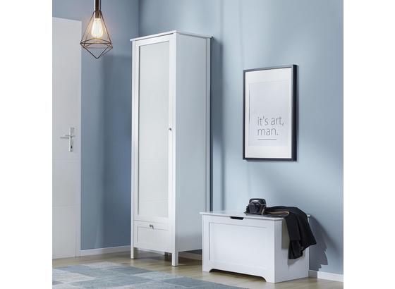 Skriňa Josh - biela, Moderný, drevo (61/190/40cm) - Modern Living Skriňa Josh - biela, Moderný, drevo (61/190/40cm) - Modern Living
