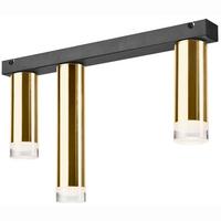 Deckenleuchte 39619 Diego Gold - Goldfarben, Basics, Metall (50/50/32cm)