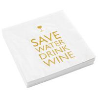 UBROUSEK KAI - bílá/barvy zlata, papír (33cm)