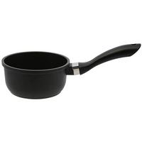 Stilkasserolle 1 L Aluminium, Antihaftbeschichtet - Schwarz, Basics, Metall (17/8/35cm)