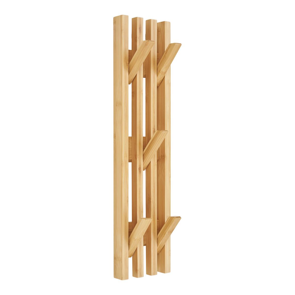 Garderobenpaneel Ember Hellbraun B: 14 cm - Hellbraun, Design, Holz (14/60/9.5cm)