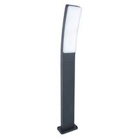 Wegeleuchte Kira 16w Kunststoff Metall - Anthrazit/Weiß, Basics, Kunststoff/Metall (74/12/11,4cm)