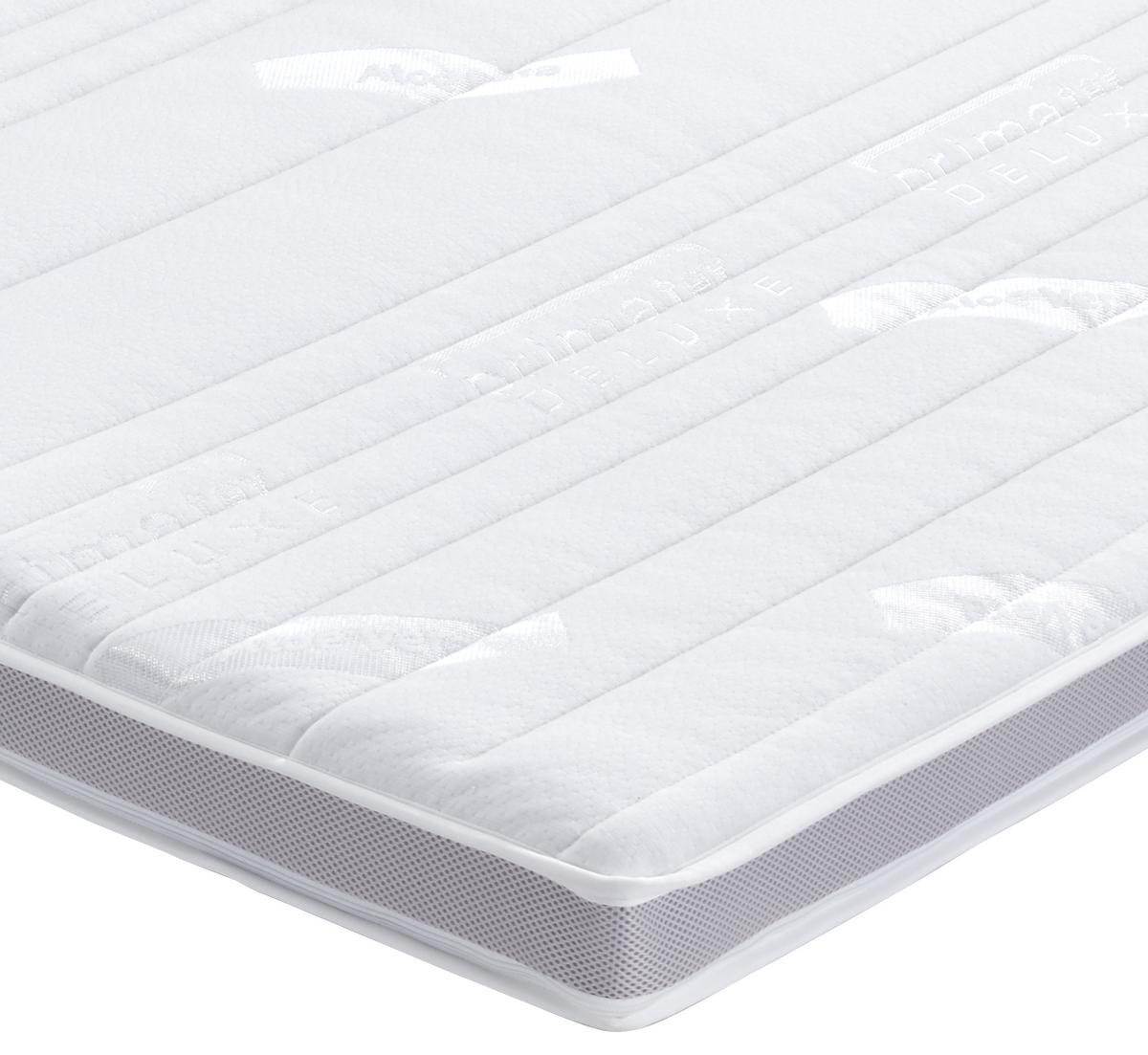 Topper Visco Top 160x200 Cm H2 Komfort-/viscoschaumkern - Weiß, Basics, Textil (160/200cm) - Livetastic