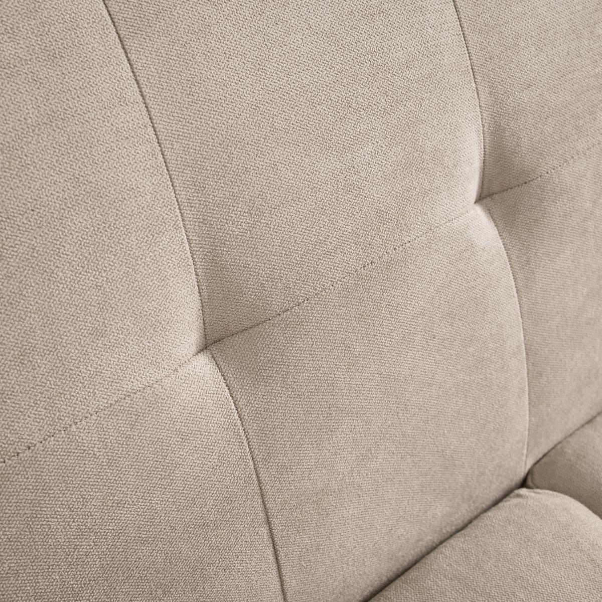 Sedacia súprava TAMARA béžová - prírodná farba/béžová, Modern, drevo/textil (198/83/143cm) - Bessagi Home