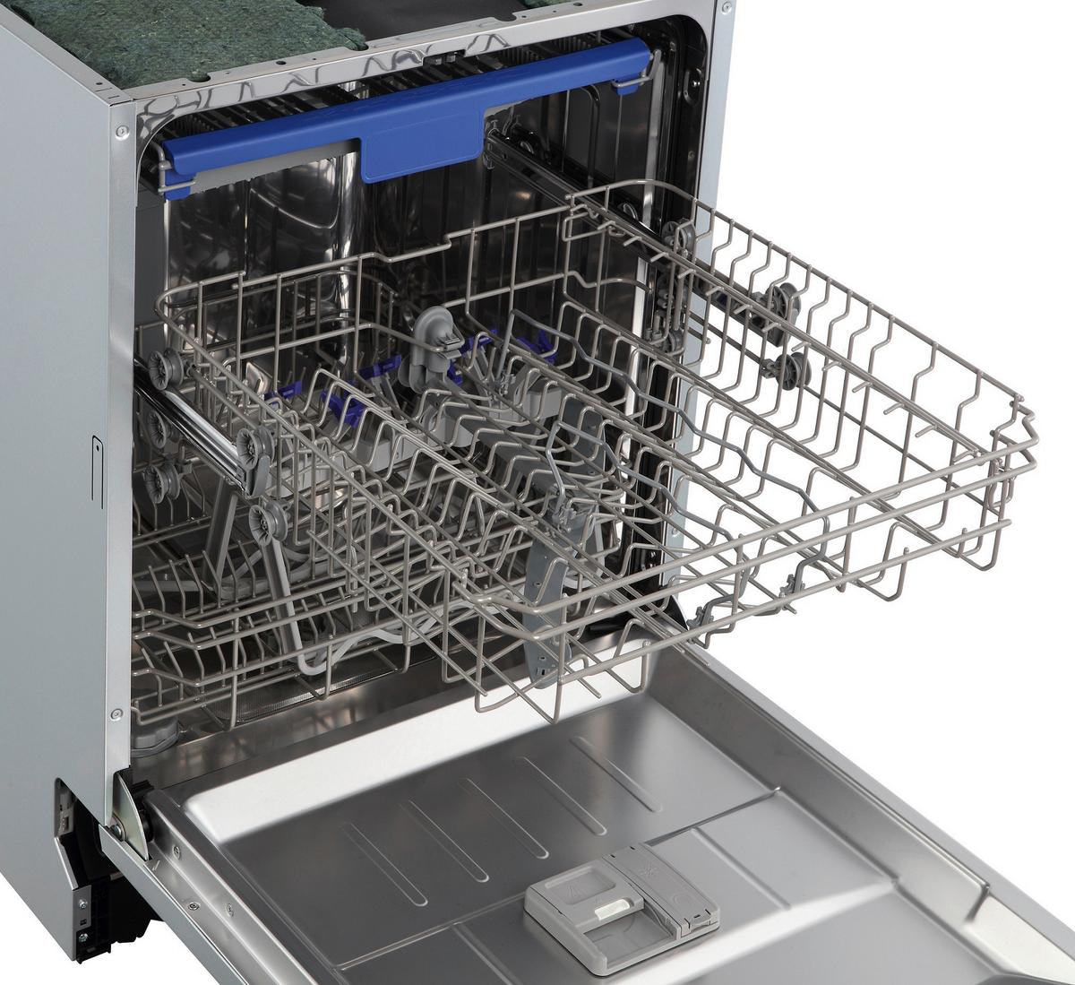 Geschirrspüler Silberfarben B: 59,4 cm - Silberfarben, Basics, Kunststoff/Metall (59,8/81,5/55cm) - Respekta