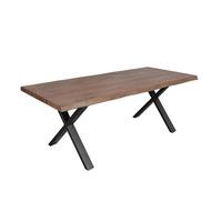 Stolová noha ku stolu čierna - čierna, Modern, kov (84/72/10cm)