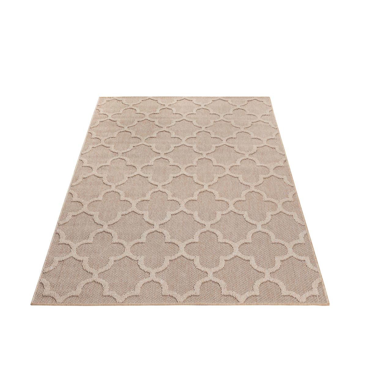 Outdoorteppich Patara - Beige, Design, Textil (240/340cm) - Novel