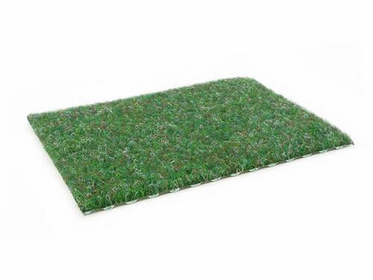 Rasenteppich Georgia Grün - Grün, Basics, Textil (133/1200cm)