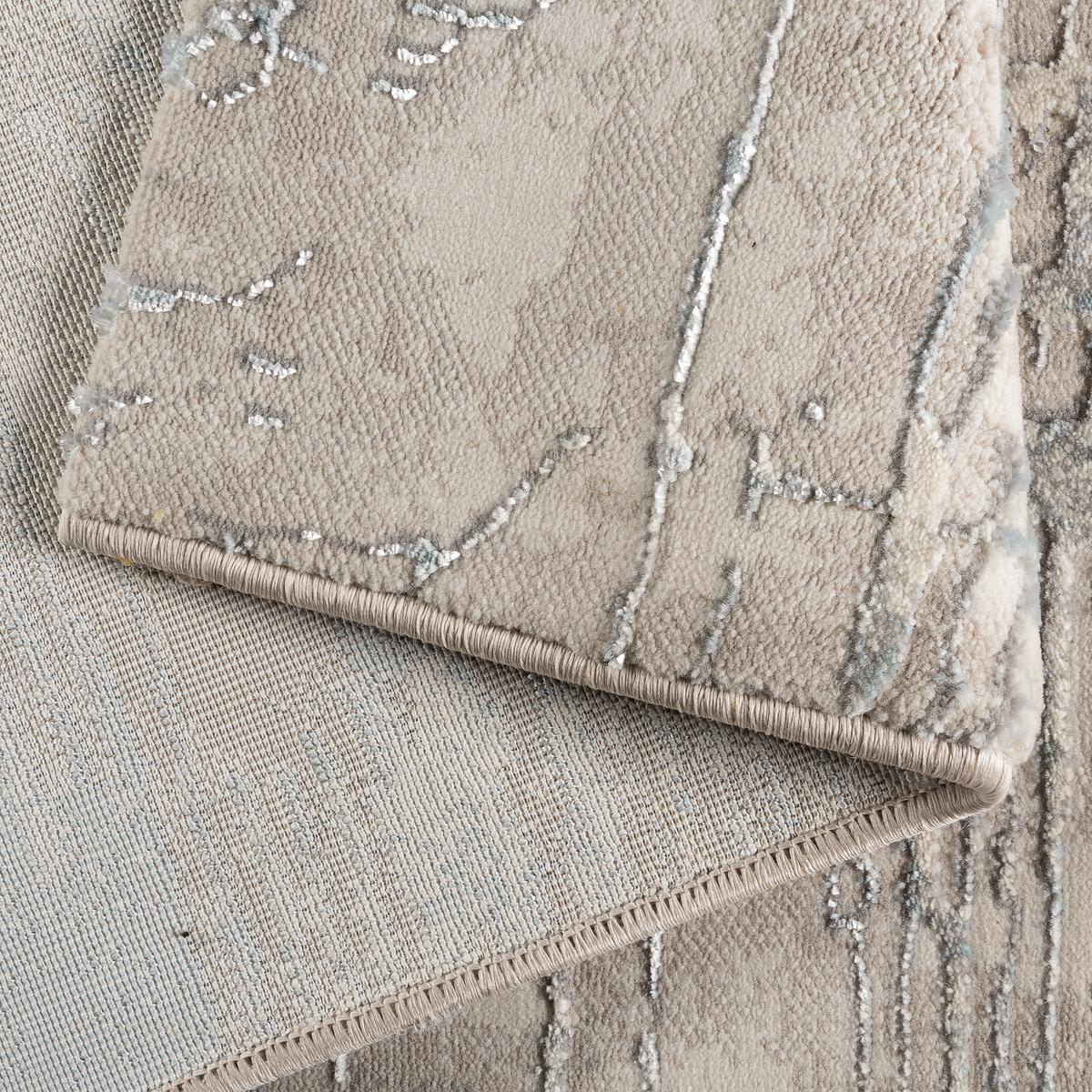Webteppich Grau Amanda 80x300 cm - Grau, Basics, Textil (80/300cm)