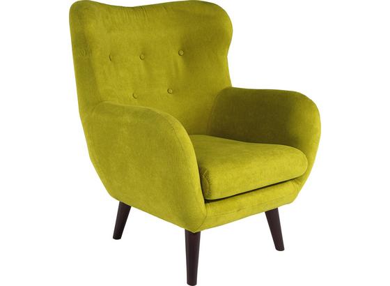 Tv Kreslo Viborg - zelená, Moderný, textil (91/104/80cm) Tv Kreslo Viborg - zelená, Moderný, textil (91/104/80cm)