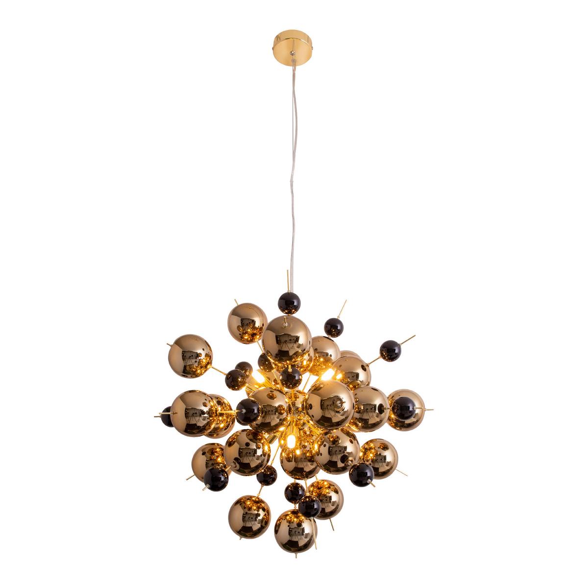 Led-hängeleuchte 7026458 - Goldfarben, LIFESTYLE, Metall (65/150cm) - Näve