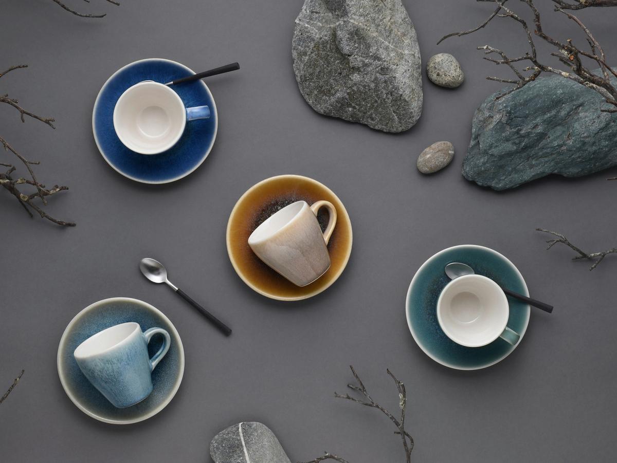 Tassenset Caldera Mix Multicolor L: 19 cm - Multicolor, Basics, Keramik (19/19/19cm) - Creatable