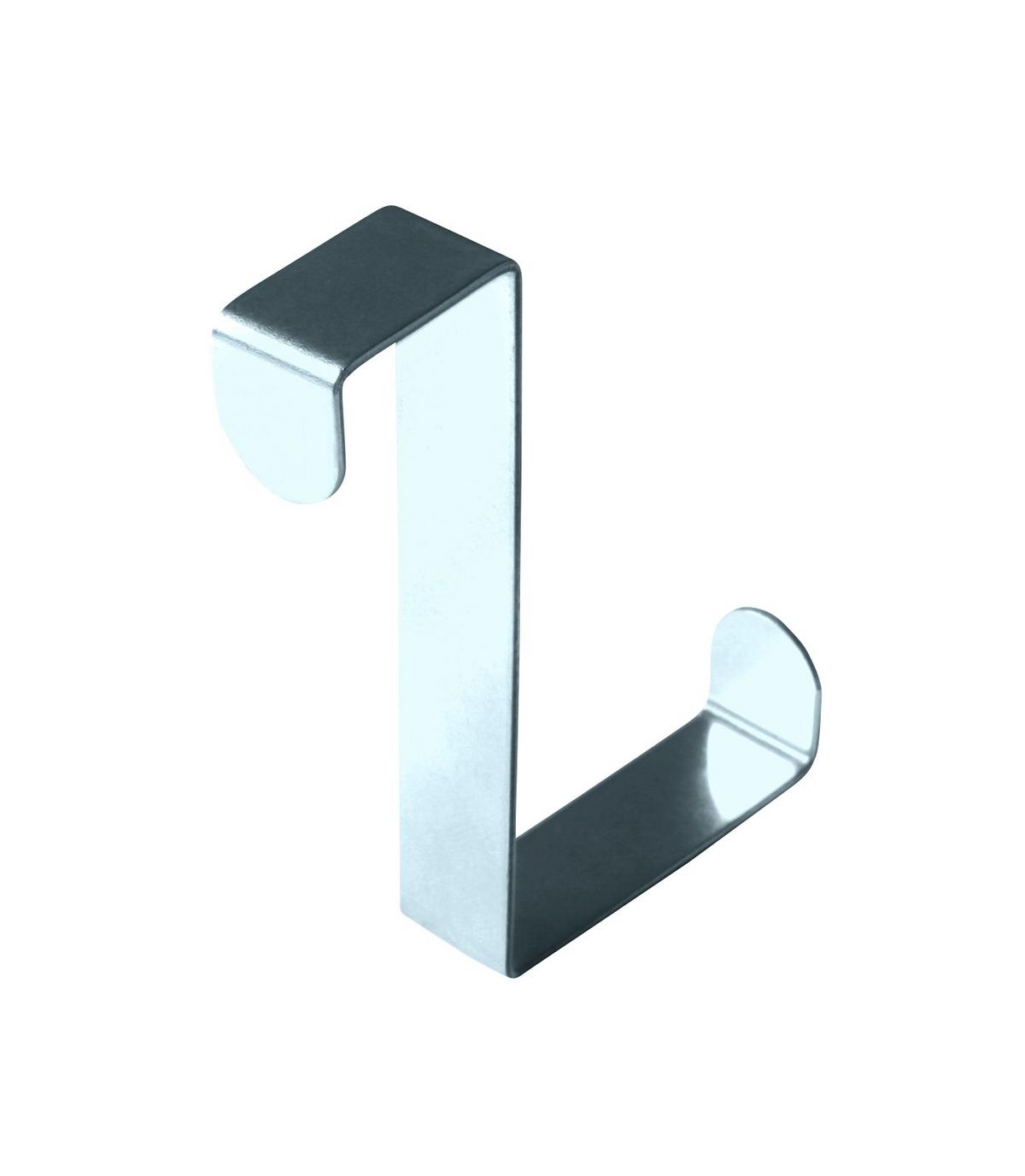 Vešiakový háčik TÜRHAKEN 4214062100 - strieborná, Konventionell, kov (7,6/1,2/6cm) - Wenko