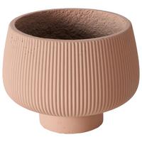 OBAL NA KVĚTINÁČ DORYN I - růžová, Moderní, kámen (15/12cm) - Modern Living