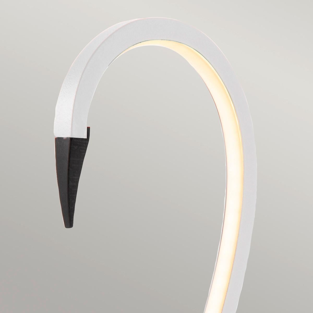 LED-Schreibtischleuchte Flamingo-Tl-Wht - Weiß, Trend, Kunststoff/Metall (15/50cm) - Elstead Lighting