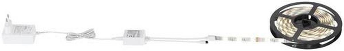 Led-streifen Eduard Farbwechsler Mit Fernbedienung - Basics, Kunststoff (500cm) - Globo