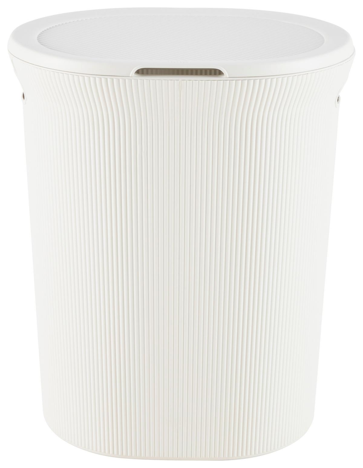 Nádoba na bielizeň BAOBAB - biela, Konventionell (41/50/33cm) - Mömax