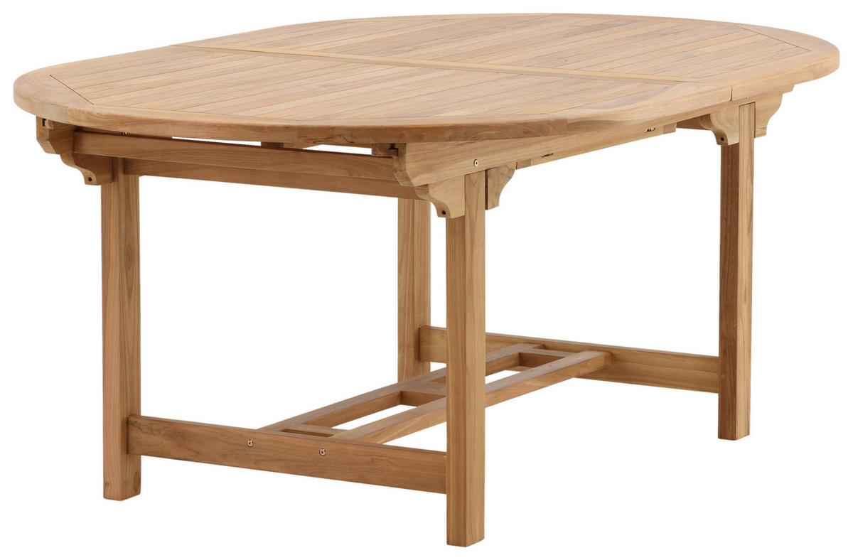 Gartentisch Kenya Teakholz L 180 Cm - Teakfarben, KONVENTIONELL, Holz (180/120/75cm) - Gardenson