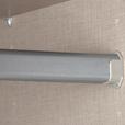 Schwebetürenschrank mit Glas 361cm Bensheim, Grau Metallic - Eichefarben/Graphitfarben, MODERN, Holzwerkstoff (361/230/62cm) - James Wood