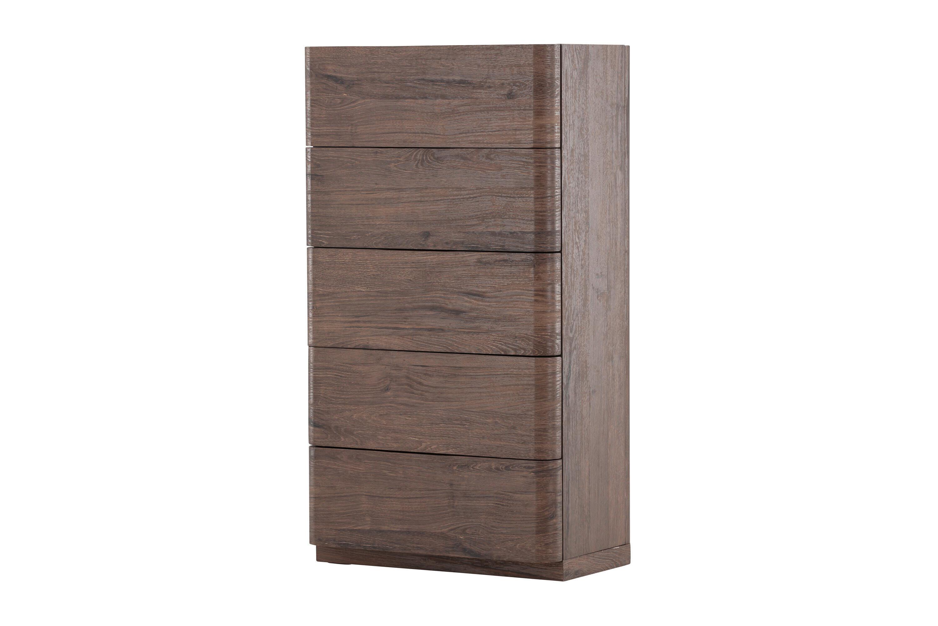 KOMMODE Noble, Mokka B: 55 cm - Mokka, MODERN, Holzwerkstoff (55/100/35cm) - Livetastic