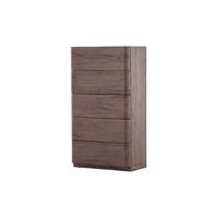 KOMMODE Noble, Mokka B: 55 cm - Mokka, MODERN, Holzwerkstoff (55/100/35cm) - Livetastic