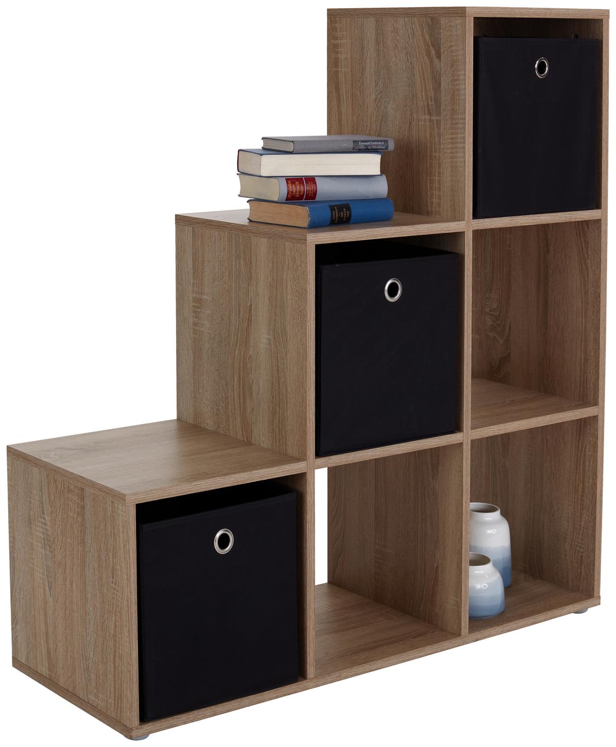 DĚLICÍ STĚNA PISA 3 -BP- - barvy dubu, Moderní (112/114/35cm)