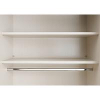 VKLADACIA POLICA TEXLINE, 2-SET - Basics, kompozitné drevo (80/22cm)