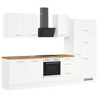 Küchenleerblock Ip1200 - Eichefarben/Weiß, Design, Holzwerkstoff (310cm) - Impuls