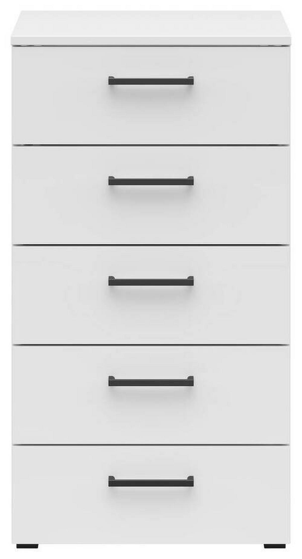 Komód Multistauraum - fehér, Modern, faalapú anyag (45/83/40cm) - Carryhome