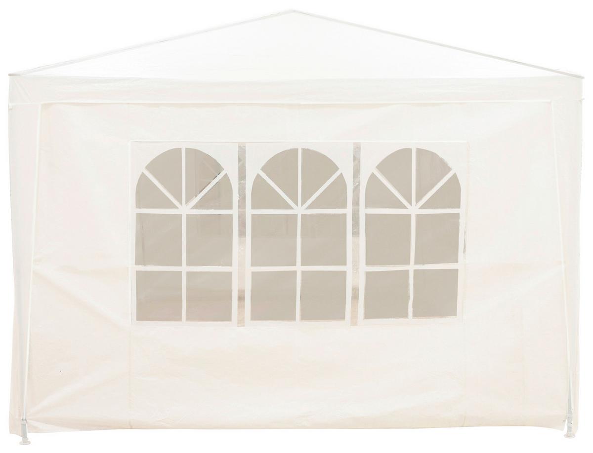 Pavillon Gazebo & Sidewalls 2.5x6x3mtr - Weiß, Basics, Kunststoff/Metall (600/300/250cm)