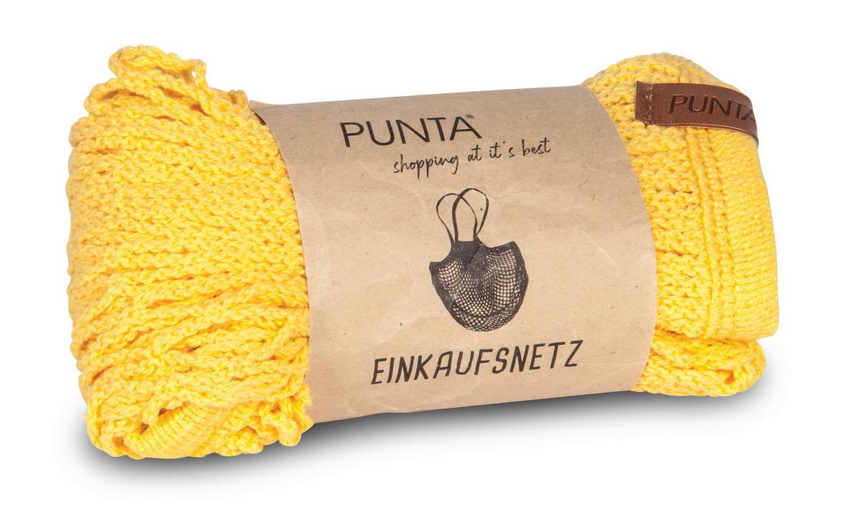 NÁKUPNÁ TAŠKA PUNTA - modrá/čierna, Konventionell, textil (32/38cm) - Zandiara