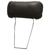 Kopfstütze Nordic, Dunkelbraun B: 43 cm - Dunkelbraun, Design, Leder/Textil (43/18/15cm) - Livetastic
