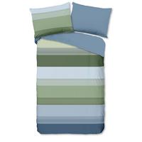 WENDEBETTWÄSCHE MALI - Blau/Multicolor, Design, Textil (140/200cm)