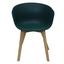 Stuhl-Set Noan 4-Er Set Dunkelgrün - Dunkelgrün/Naturfarben, MODERN, Holz/Kunststoff (60/78,5/44cm) - Livetastic Stuhl-Set Noan 4-Er Set Dunkelgrün - Dunkelgrün/Naturfarben, MODERN, Holz/Kunststoff (60/78,5/44cm) - Livetastic