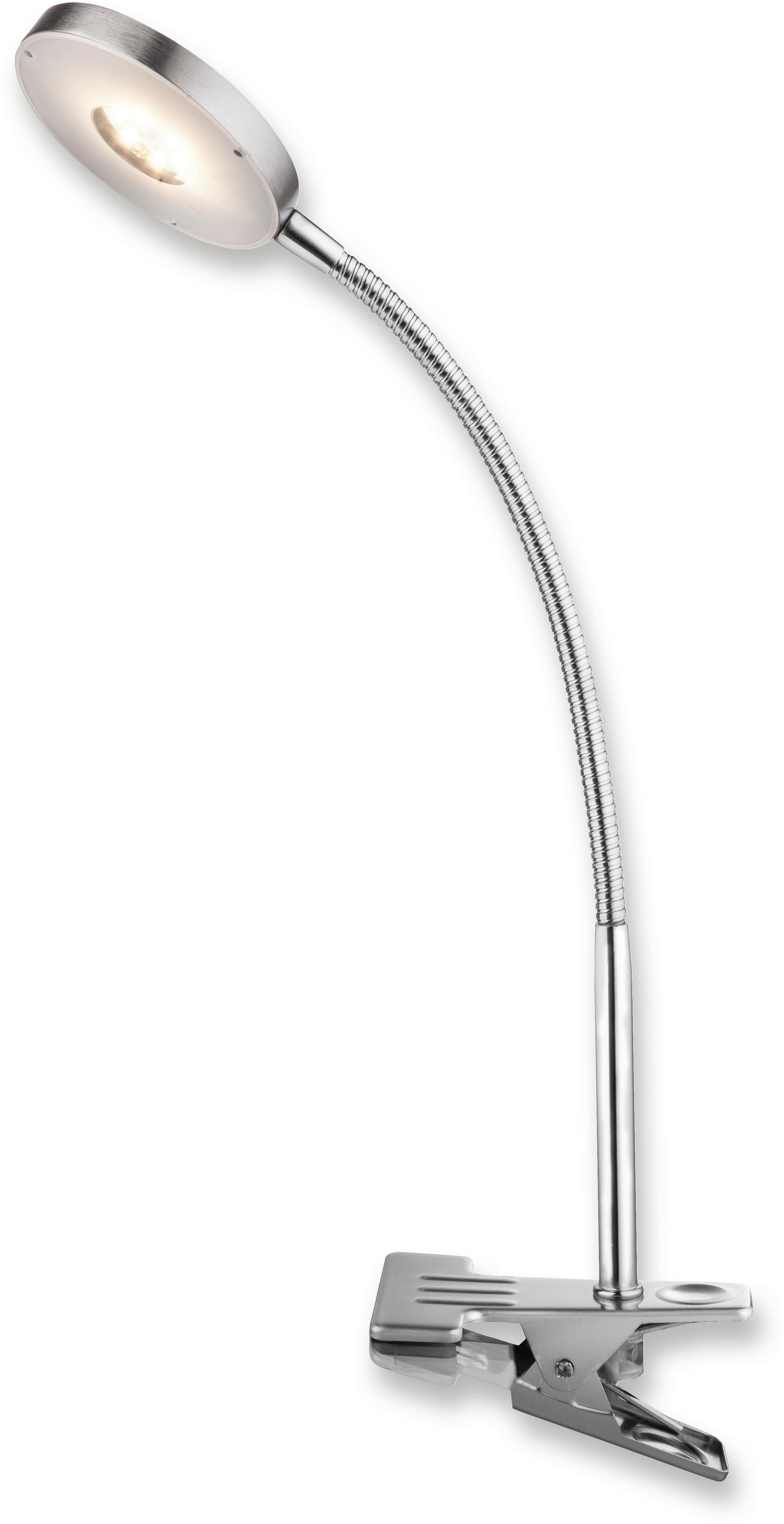 Klemmleuchte Christel Chrom mit Beweglichem Arm - MODERN, Kunststoff/Metall (29,5/8/44cm) - Luca Bessoni Klemmleuchte Christel Chrom mit Beweglichem Arm - MODERN, Kunststoff/Metall (29,5/8/44cm) - Luca Bessoni