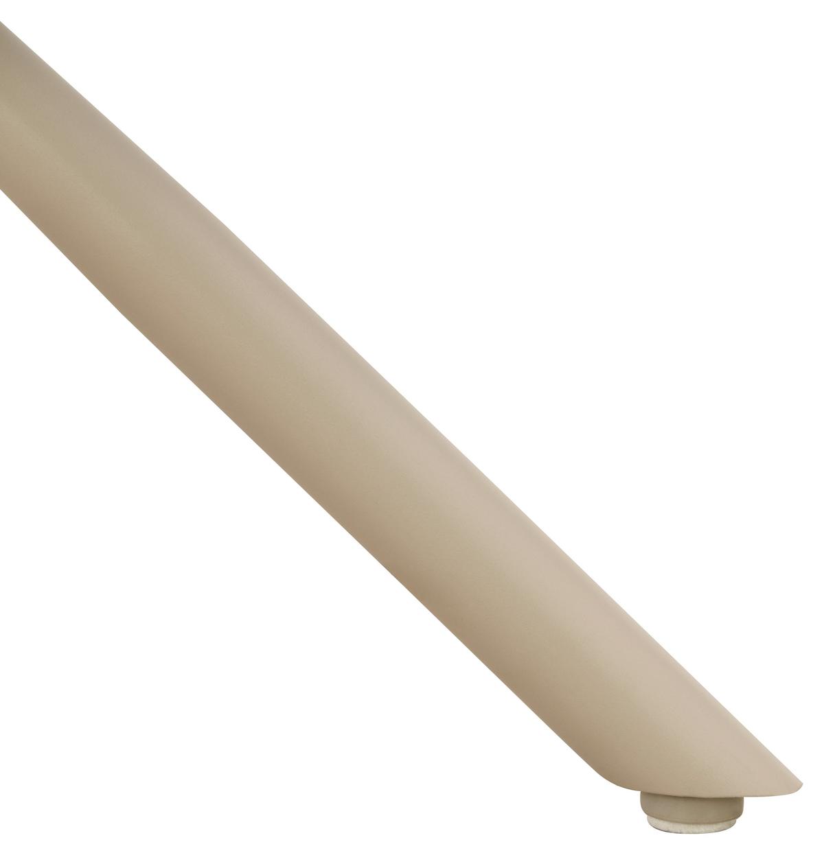 Armlehnstuhl Cleo Beige B: 58 cm - Beige, MODERN, Holz/Textil (58/85/62cm) - Livetastic