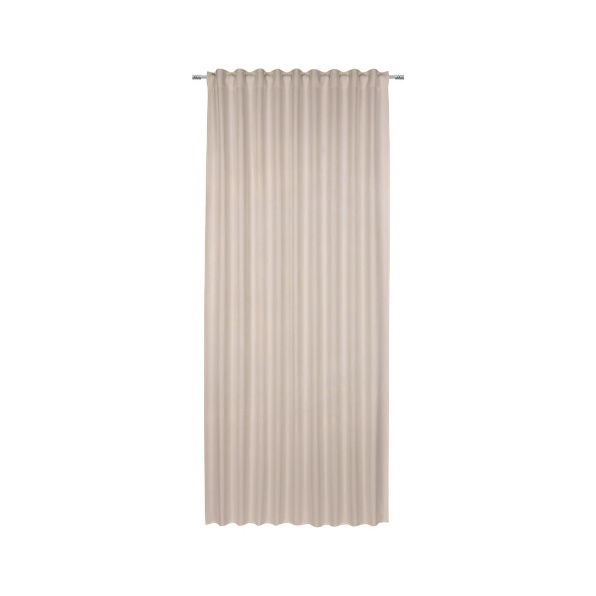 HOTOVÝ ZÁVES ULRICH -EXT- -TOP- - piesková, textil (135/245cm) - Modern Living