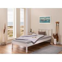 Bett Fredy - Weiß, MODERN, Holz (90/200cm) - MID.YOU