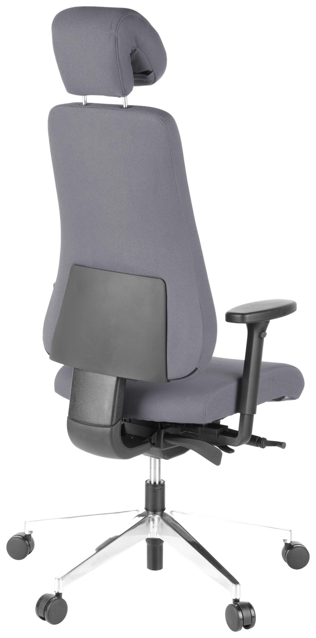 Drehstuhl Pro-Tec 400 Anthrazit - Anthrazit, MODERN, Kunststoff/Textil (70/148/65cm) - MID.YOU