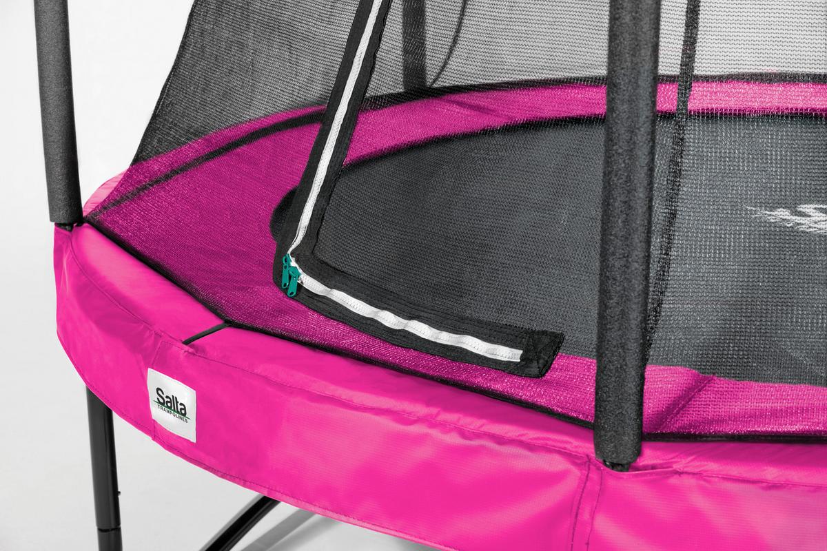 Trampolin 5071p - Pink, KONVENTIONELL, Metall (183cm) - Salta
